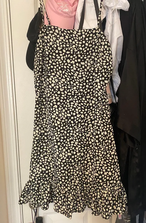 Missguided Dalmatian Print Dress - Image 3