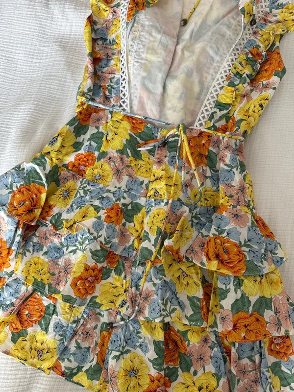 Hello Molly Mini Dress Floral - Image 4