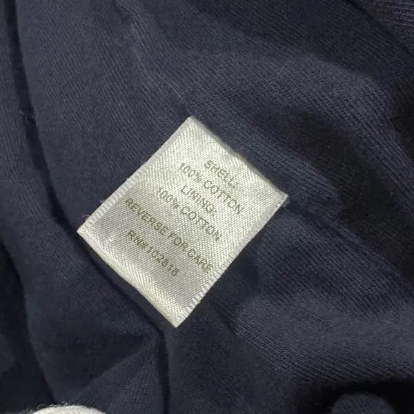 Garnet Hill Navy Blue White Trim Rowing Blazer Women’s 16 - Image 4