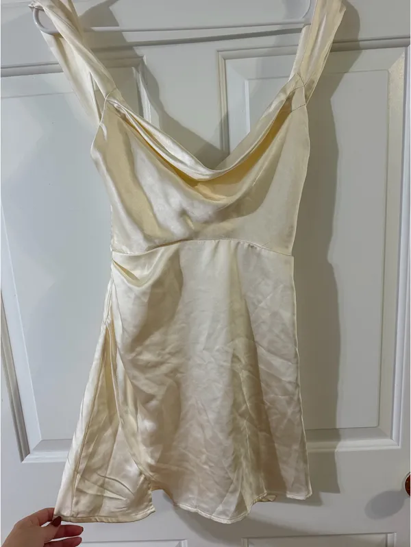 RUNAWAY THE LABEL Havana Ivory Mini Dress - Image 7