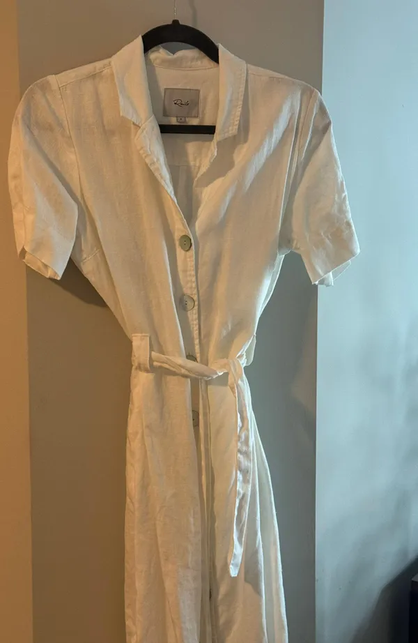 Linen Shirtdress - Image 4