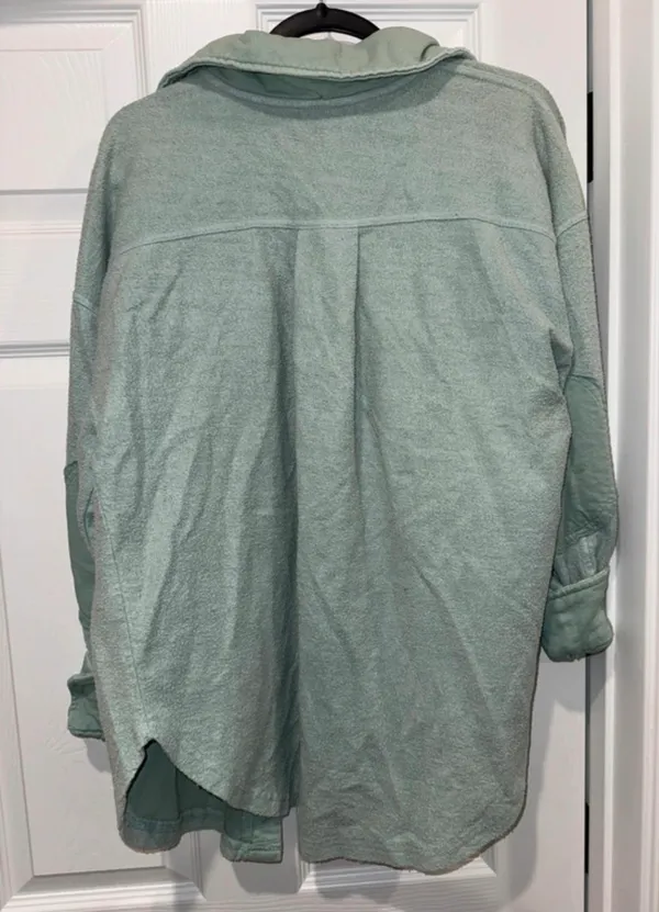 Free people Ruby Shacket blue/mint XS - Image 5