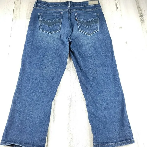 Levi’s Demi Curve Classic Rise Straight Leg Jeans Women’s Size 10 Blue - Image 2