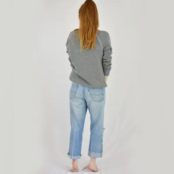 Otherwild Alternative Apparel Gray Sweatshirt The Future is‎ Female Size XS - Image 2