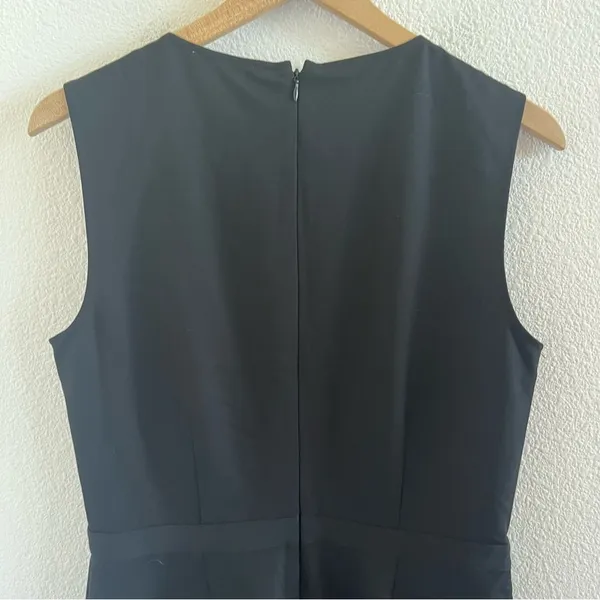 H by Halston Dress Black Career Office Work Business Casual LBD Small - Image 6