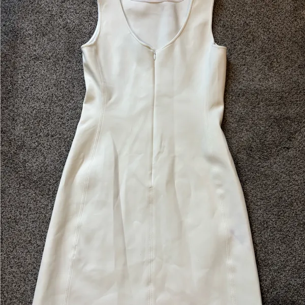 Theory White Midi Dress - Image 3