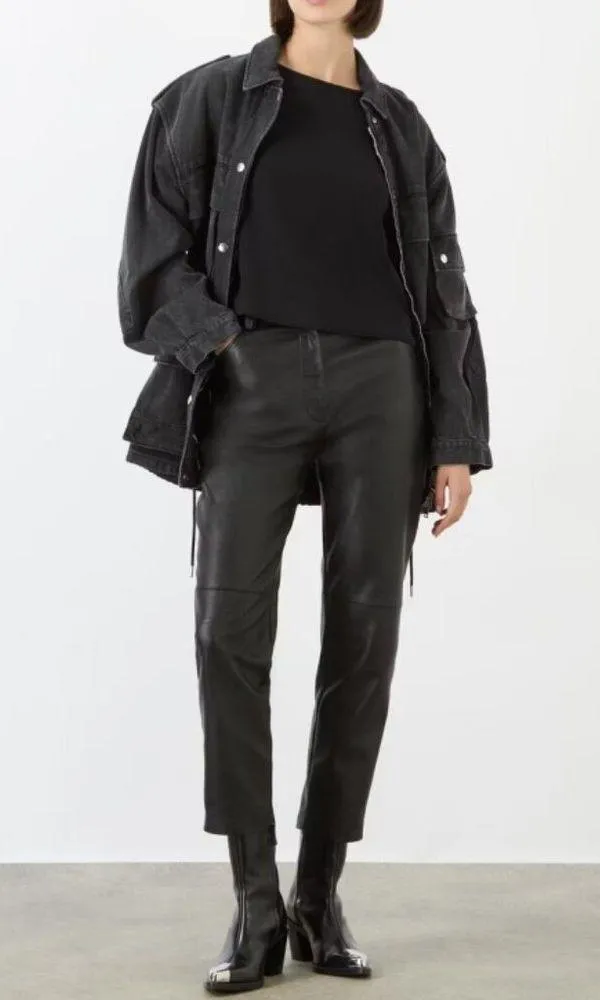 Spanx AirEssentials Puff Sleeve Desk to Dinner Elbow Sleeve Top Very Black L - Image 7
