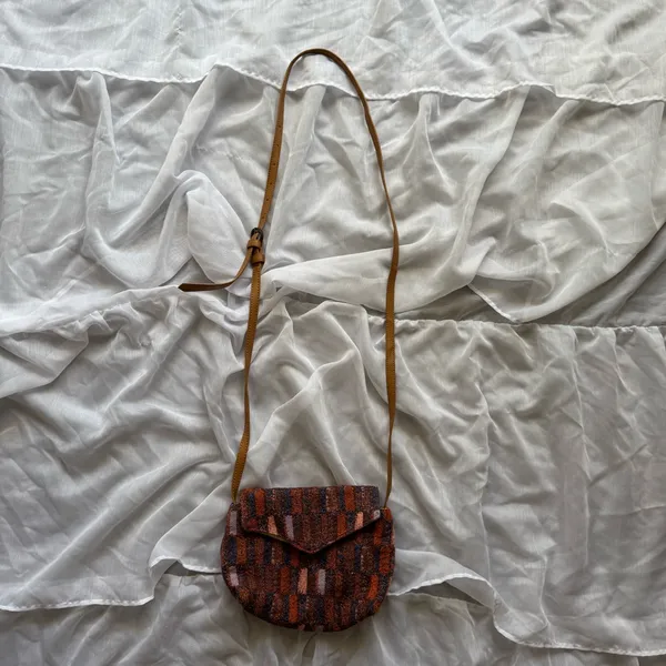 Universal Threads Multicolor Jacquard Fabric Crossbody Bag - Image 3