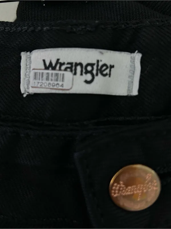 Wrangler Jeans Black Wide Leg - Image 4