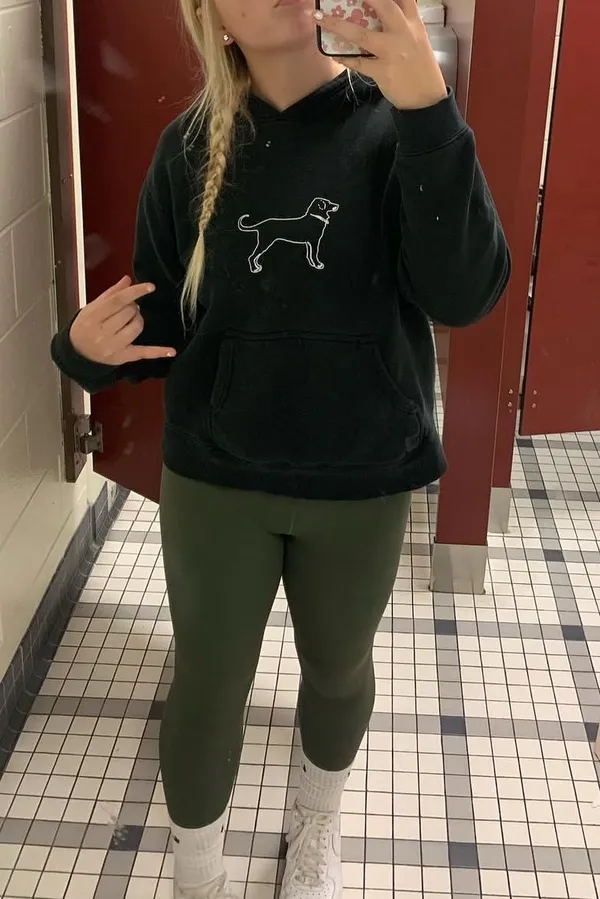 Green Aerie Leggings - Image 2