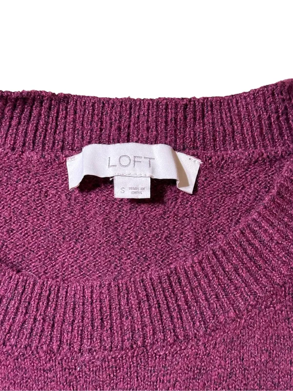 loft sweater Maroon Small - Image 2