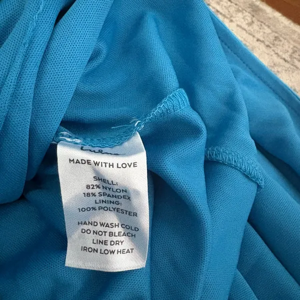 Lulus Attention Seeker Bright Blue Cowl Neck Maxi Dress Size Small NWT Formal - Image 10