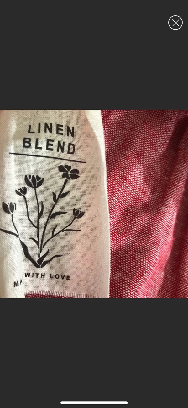 Indigo Rein Button Front Linen Sundress - Image 5