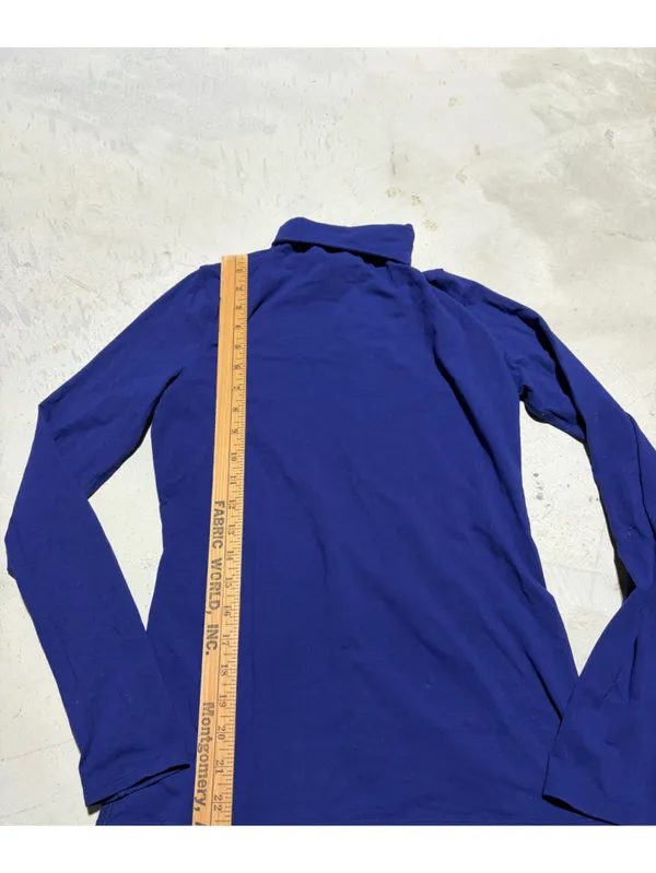 Lululemon layer me Blue Long Sleeve Turtleneck Top - Image 3