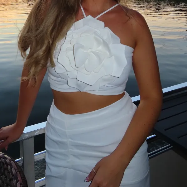 Hello Molly Ivory Maxi Dress - Image 5