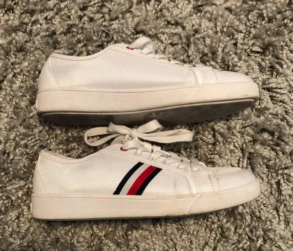 Tommy Hilfiger White Sneakers - Image 2