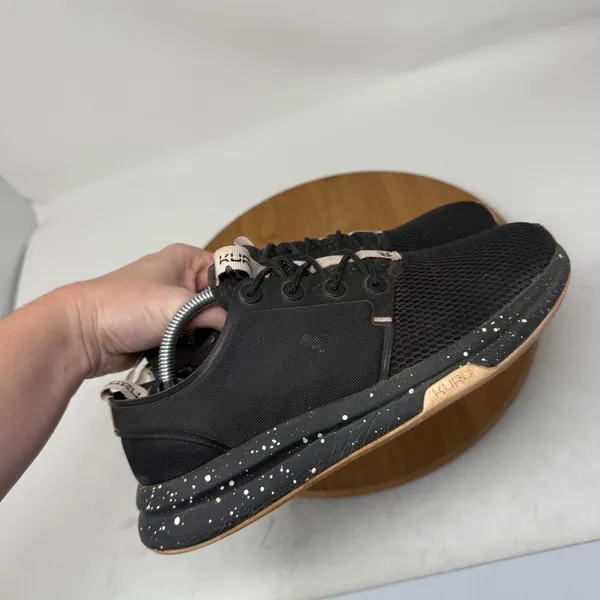 KURU Atum Walking Shoes Black Speckled Orthopedic Athletic Sneakers Womens 7 - Image 5