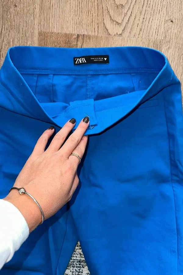 Zara Blue Pants - Image 3