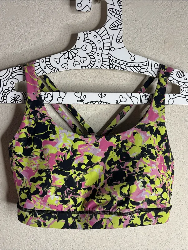 Lululemon Energy Bra Medium Support, B–D Cups size 10 - Image 2