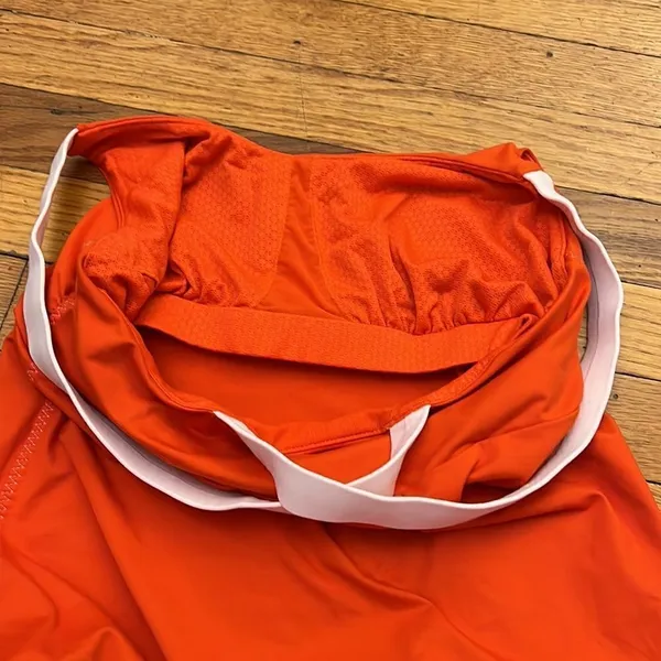 ‎Patagonia Orange Pink Crisscross Back Workout Tank Top M - Image 3