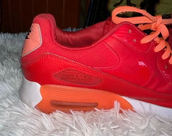 Nike Air Max 90 Essential Ultra "University" Womens 9 Red / White - Image 7