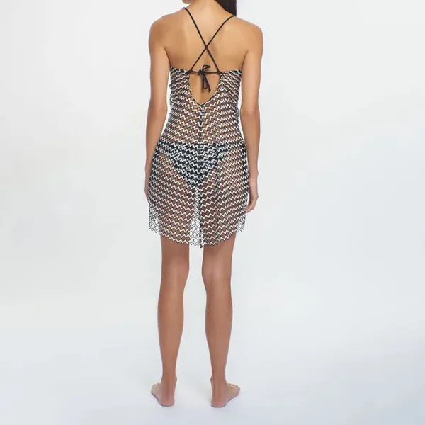 Peixoto ashton mini dress in domino day - Image 9