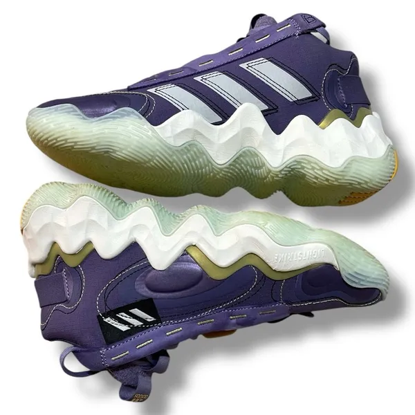 Adidas Exhibit B Candace Parker Mid Basketball Shoes Sneakers Size 10 Women’s - Image 7