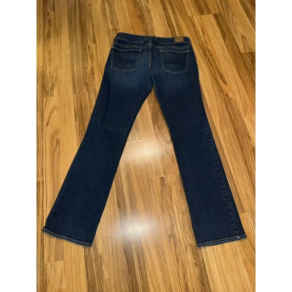 American Eagle Y2K‎ Women's Sz 6 Straight Leg Stretch Jeans 10/2012 - Image 5