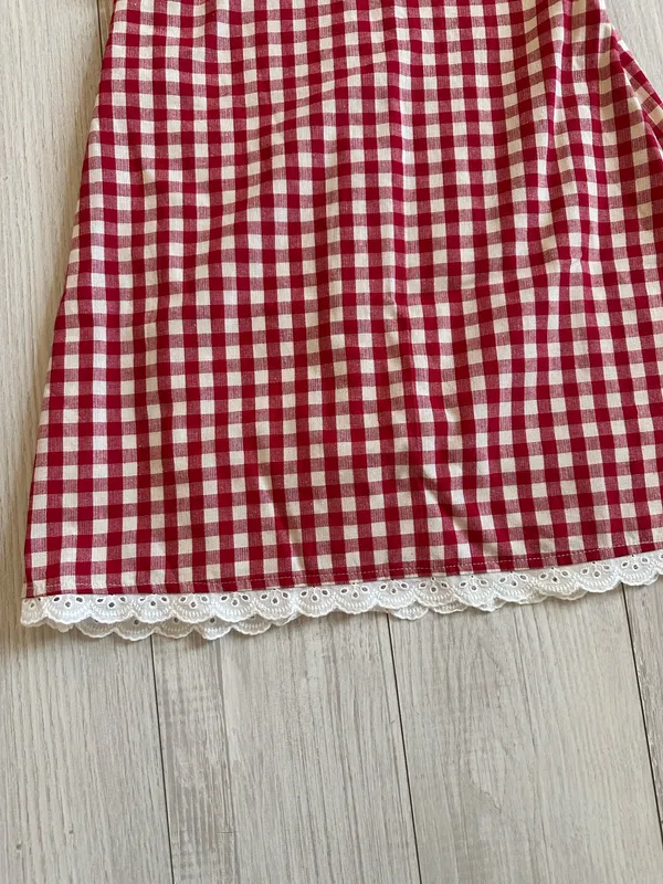 Gingham mini dress - Image 4