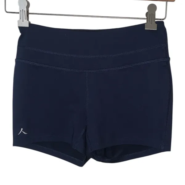 Ren Athletics Women's Hybrid Spandex Shorts Navy Blue Volleyball - Image 2