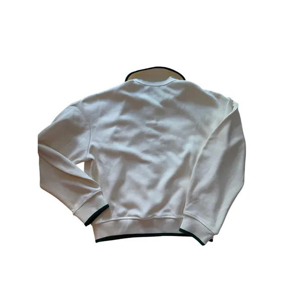 English Factory cream pullover sweater with a seriously cute preppy twist. - Image 7