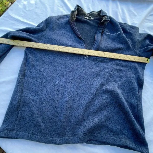 Eddie Bauer size XL 3/4 zip front fleece outdoors gorpcore hiking camping. - Image 6