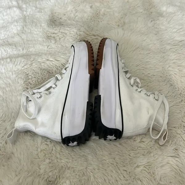 Converse Run Star Hike Lugged Hi Sneakers White - Image 6