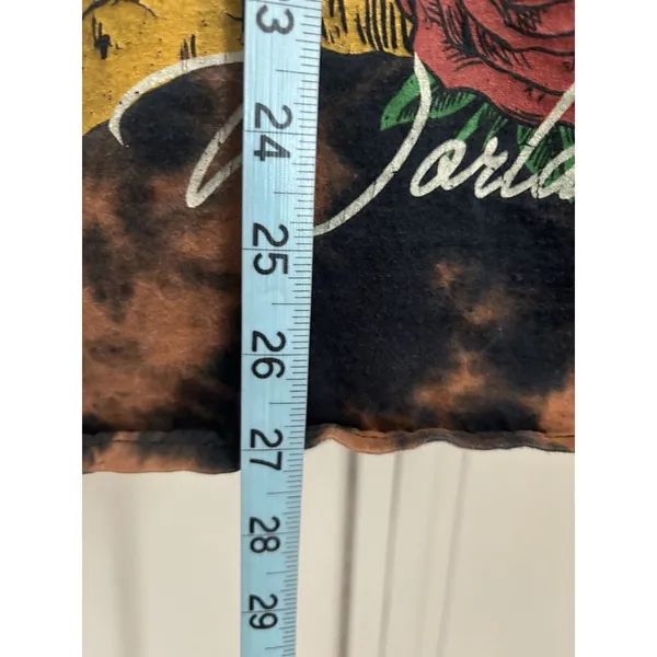 Chemistry‎ "Rock Tour" Graphic Short Sleeve Round Neck T-Shirt Tie Dye Size L - Image 3