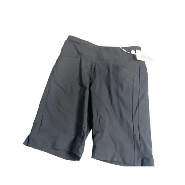 Lady Hagen S Women's Tummy Control 10''‎ Golf Shorts Easy Shaper Black NEW - Image 3
