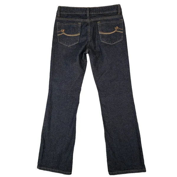 Tex By Max Azria Jeans Womens 2 Bootcut Dark Wash Blue Denim Low‎ Rise 29x31 - Image 2