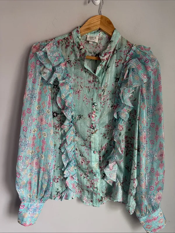 HEMANT AND NANDITA Missima Shirt Small - Image 2