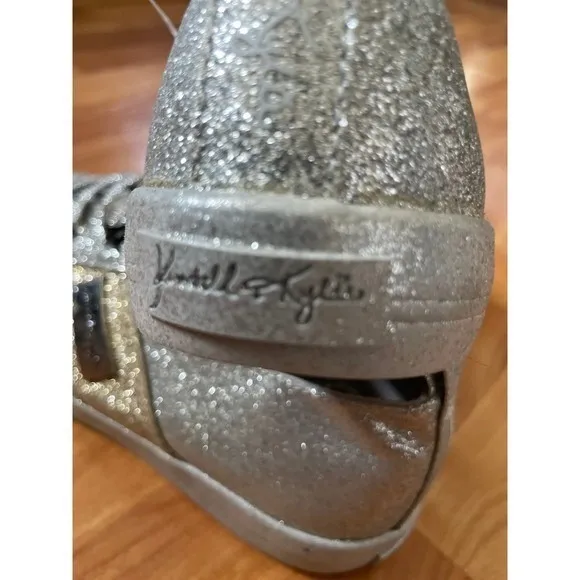 Kendall + Kylie Sneakers Glitter Silver &‎ Gold - Image 6