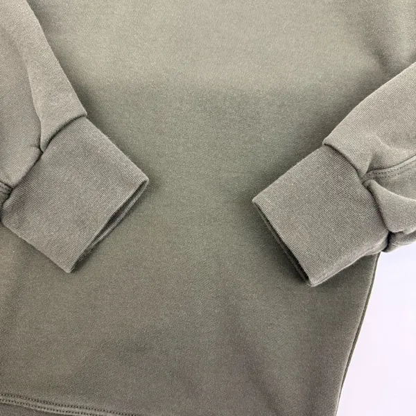 Lululemon Perfectly Oversized Crew Crewneck Sweatshirt Cotton Terry Army Green - Image 8
