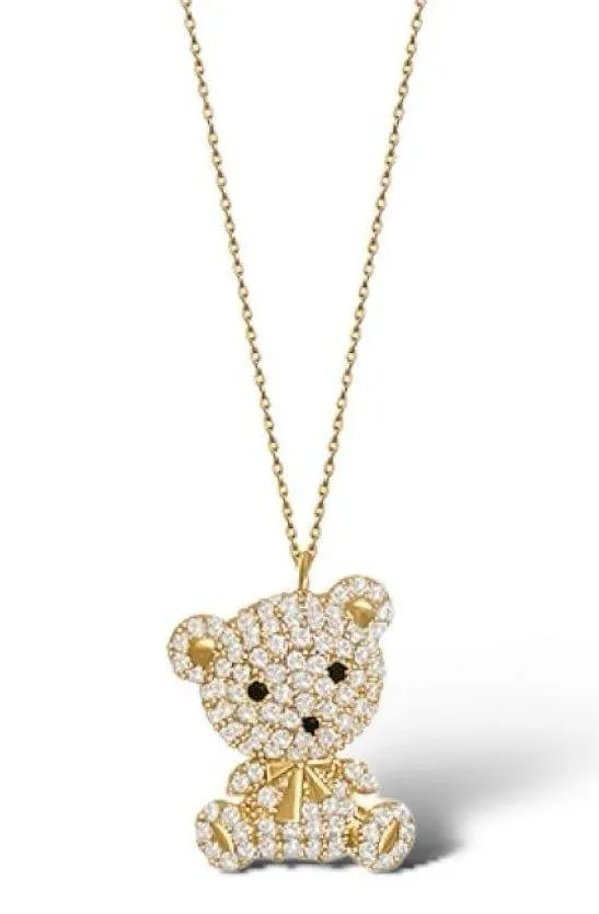 Teddy Bear Pendant Necklace for Women - Image 5