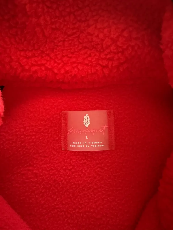 Navy and red FP Movement Fleece - Image 6