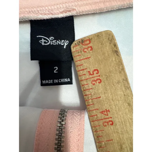 Disney Hot Topic Stitch Pizza Donut Pink Skater Skirt Pockets Plus Size 2 NEW‎ - Image 4