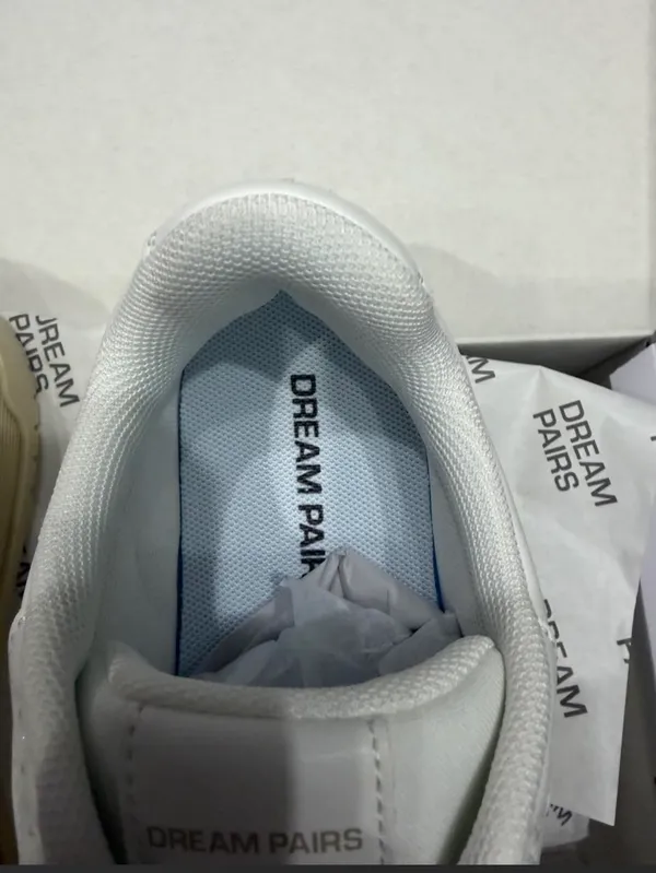 DREAM PAIRS Women's Fashion Sneakers Walking Shoes Comfortable Low-Top Lace-Up - Image 4