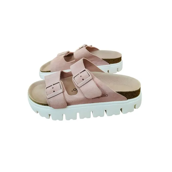 Birkenstock Papillio Arizona Chunky Platform Sandal Size 7 Pink - Image 4
