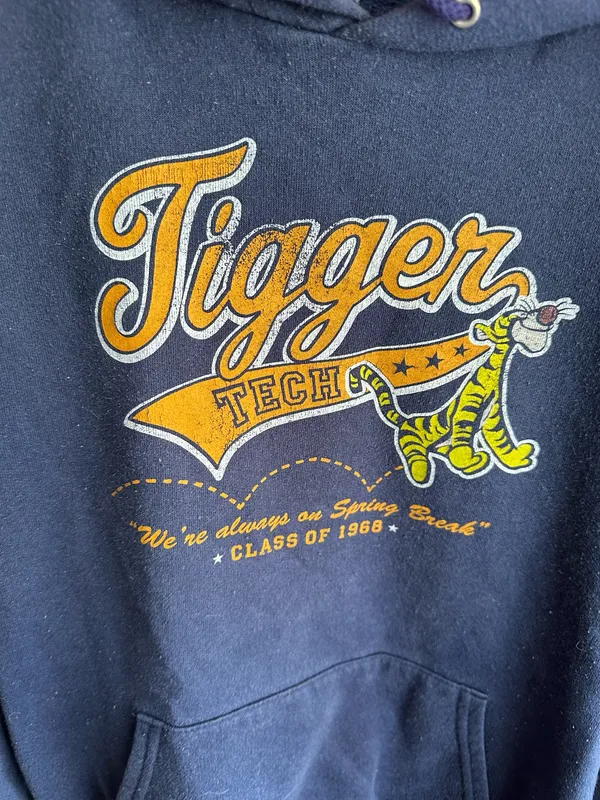 Disney’s Winnie the Pooh Tigger Tech Class of 1968 Hoodie - Image 2