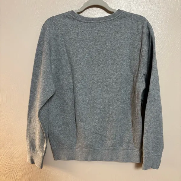 Nike Women's‎ Crewneck Sweatshirt Classic Swoosh Gray Size XS - Image 4