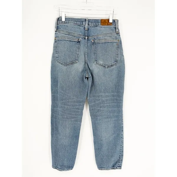Madewell Classic Straight Leg Jeans‎ Women's 26 Blue Premium Denim - Image 3