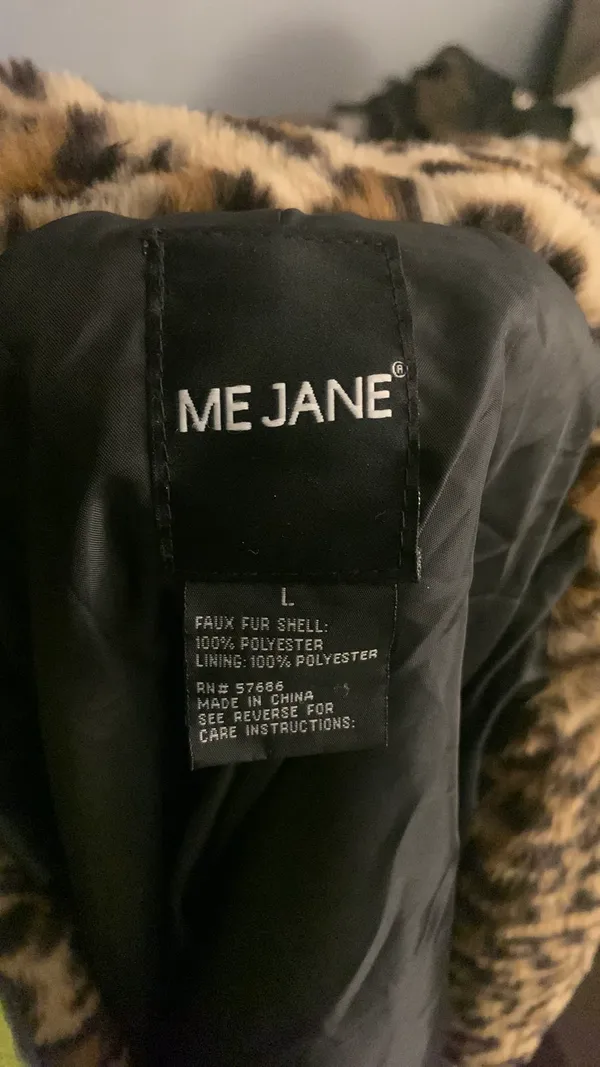 Me Jane Faux Fur Jacket - Image 2