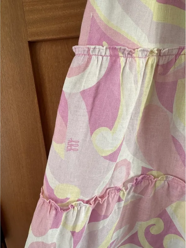 Hill House Home The Ellie Nap Dress in Pink Candy Kaleidoscope Women’s size XS - Image 5