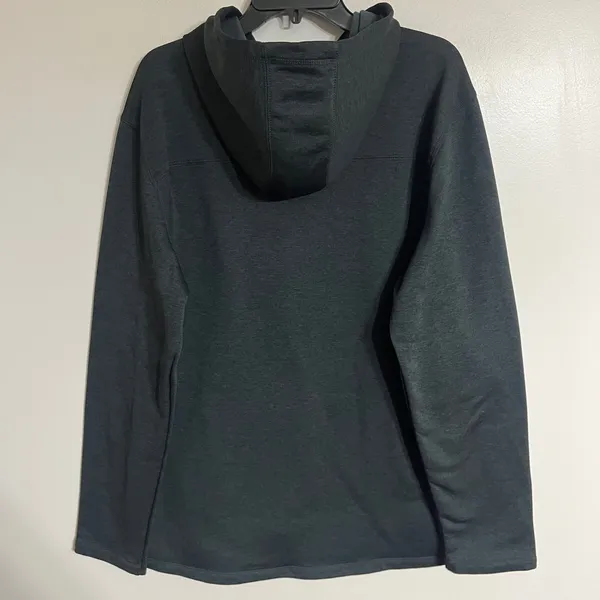 Hurley Nike Dri-FIT Hoodie Womens XL Gray Pullover Sweatshirt MFT0006080‎ - Image 12